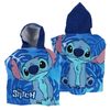 Lilo & Stitch Poncho, blau/lila, Einheitsgröße