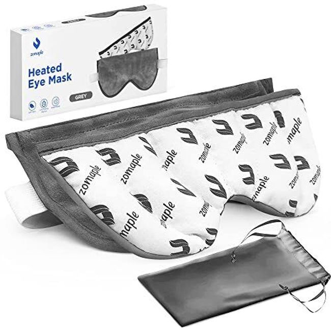 Moist Heated Eye Mask Microwave Activated for Eye Irritation Dry Eyes Itchy Eyes