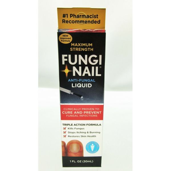 Fungi Nail Anti-Fungal Liquid Maximum Strength Triple Action Formula