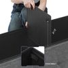 43" Gray Rectangular Fabric Storage Ottoman Bench Bedroom Upholstered Footstool