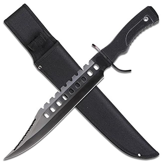 Snake Eye Tactical Fix Blade Rambo Style Survival Hunting Knife