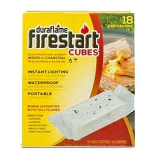 Duraflame Firestart Cubes 18 Pack Firestarters, Instant, Safe, Reliable