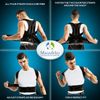 Comfortable Back Brace Posture Corrector for Men Women Adjustable Lumbar Support