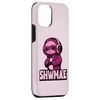 iPhone 14 Pro Welsh Language Pink Sloth Pro Headset Gaming Shwmae Gamer Case