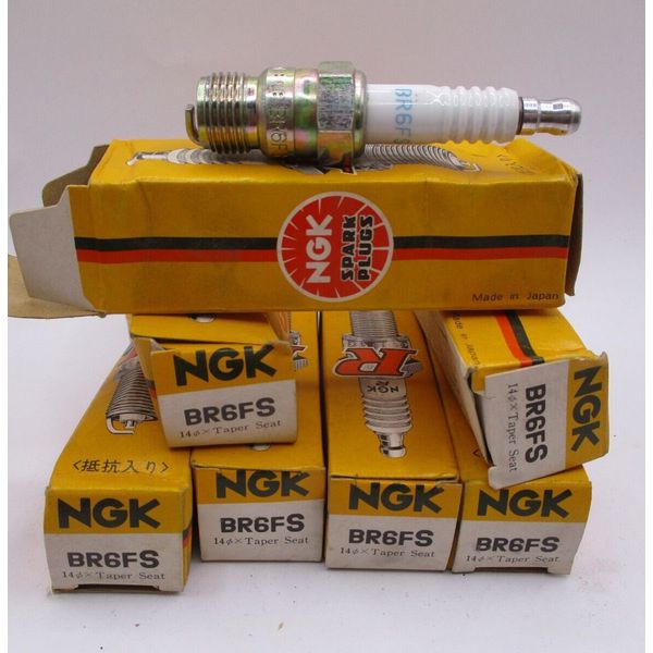 7 pc NGK 4323 BR6FS Standard Spark Plugs for T20R-U15 T20R-U RV8C RBL8 R43T ca