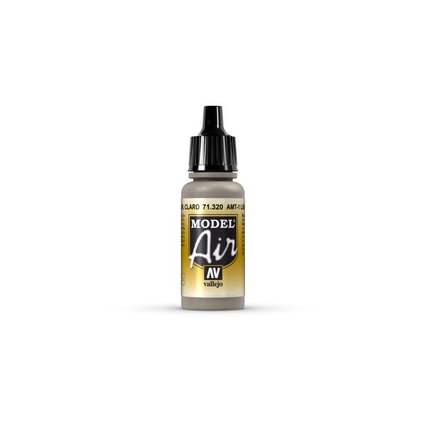 AV Vallejo Model Air 17ml -AMT-1 Light Grey Brown