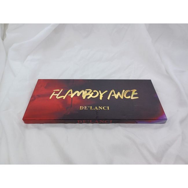 DE'LANCI Flamboyance 12vColor Eyeshadow Palette New Boxed DELANCI