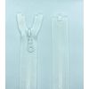 LIL YKK Zip Plastic Teeth No. 5 Medium Coarse Separable (501 Pure White, 80 cm)
