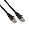 LOGICO 1ft Cat5e Cable Ethernet LAN Network RJ45 Patch Cord Internet Black (50 Pack)