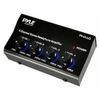 Pyle 4-Ch Headphone Amplifier A Class FM Digital/Analog 40W RCA/AUX/Component