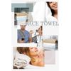 Face Towel, Thick, Quick-Drying, Water Absorbent, Fluffy, Microfiber Towel Set, Brown 3