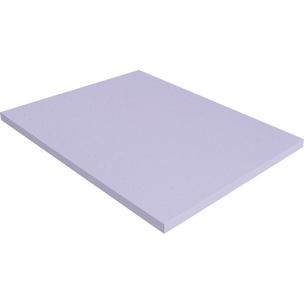 Deco Home 3-Inch King Memory Foam Mattress Topper with Infused Lavender Scent, V