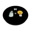 Be Salt + Light Gift Funny Bible Verse Scripture PopSockets PopGrip: Swappable Grip for Phones & Tablets