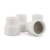 TIANLYLIN #12 Ceramic Cup White TIG Welding Cup with 3/32 Diffuser 4 Pack