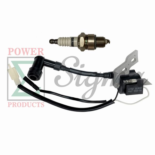 Ignition Coil & Spark Plug For Predator 1800W Generator W/CO Sensor 57064 59187