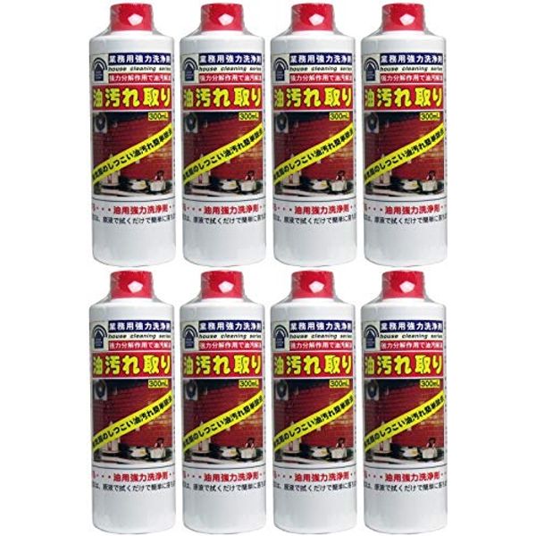 [Bulk Purchase] Industrial Strength Cleaning Agent, Oil Stain Remover 10.8 fl oz (300 ml) x 8