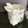 1 Bath Body Works Candle Topper HANGING EASTER BUNNY Spring Bunny