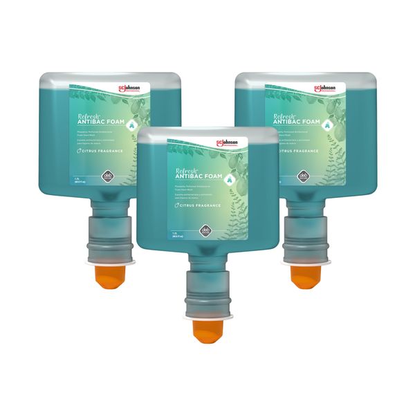 REFRESH ANTIBAC FOAM HAND WASH TOUCH FREE 1.2 LITER