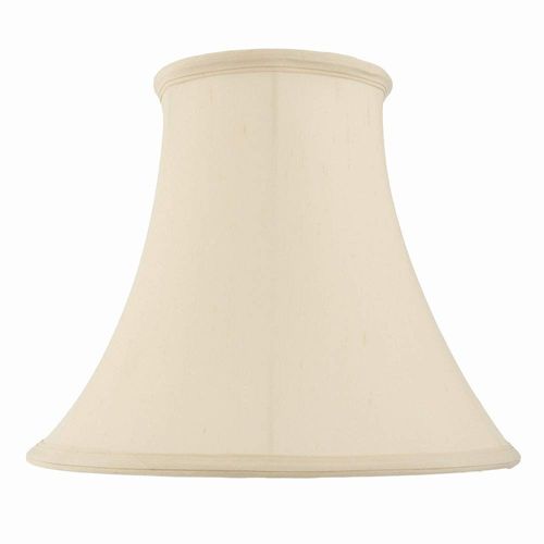 Round Bell Table Lampshade Light Shade (16 Inch), Cream Cotton Mix