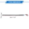 VekAuto 10 Pcs LED Strip Lights, Universal for Car Plastic Blue