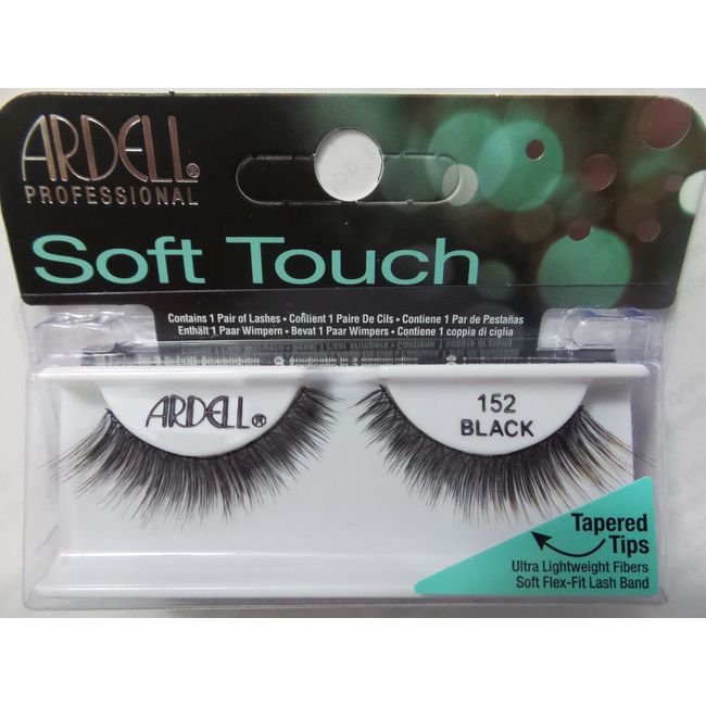 (LOT OF 4) Ardell Professional - Soft Touch Lashes 152 Black