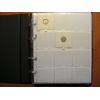 Schulz 10 extra pages ALBUM FOR COINS HOLDERS, 4 RING SYSTEM,120 COINS