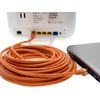 Cat6 network cable 10x 0.25m CAT6 - shielding SFTP - CAT.6 RJ45 patch cable Ethernet cable DSL LAN router switch modem patch panel - gray - 10 pieces