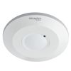 Oktaplex Ida Ceiling Motion Sensor Flat 360° High Frequency Sensor 2-16 m Range 230 V Presence Detector White with Twilight Sensor