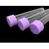10ml Plastic Test Tubes vials Sample containers Powder Craft with Purple Screw caps (20)