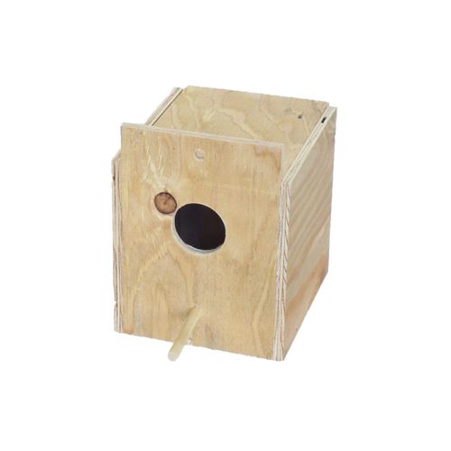 YML Assembled Wooden Nest Box for Outside Mount, Small