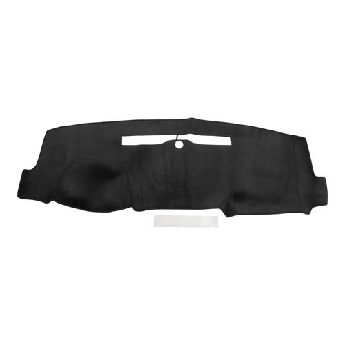 REPAIROCK Dash Cover for Chevrolet Silverado 1500 2014-2018 Dash Board Mat Anti-Slip Dash Cover Mat Flannel Center Console Dashboard Cover Pad Carpet Black