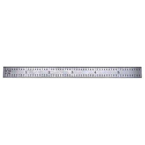 PEC 161-012 12" 16R Flexible Steel Rule