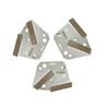 6 Pack Bolt on Diamond Grinding Discs for Floor Grinders Hard Concrete Surface