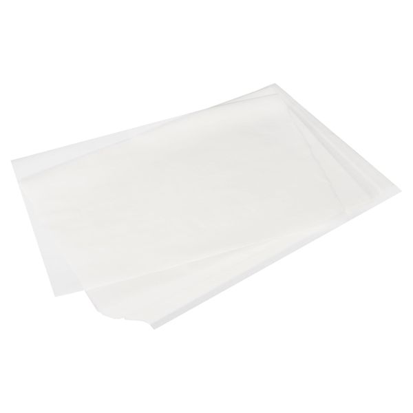 uxcell Parchment Paper Sheets, 100 Non-Stick Baking Paper, Rectangular Air Fryer Paper for Oven, Microwave, Steaming Basket, White