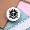 'Pirate Skull with Beard' Compact Pencil Sharpener (PS00040104)