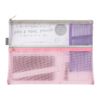 Midori 53354006 Multi Pouch, Pen & Tool Pouch, B5, Mesh, Pink