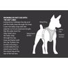 Petface Reflective Comfort Harness for Dog, X-Small, Black
