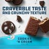 CLIF Builders - Cookies 'n Cream Flavor - Protein Bars - Gluten-Free - Non-GMO - Low Glycemic - 20g Protein - 2.4 oz. (12 Count)