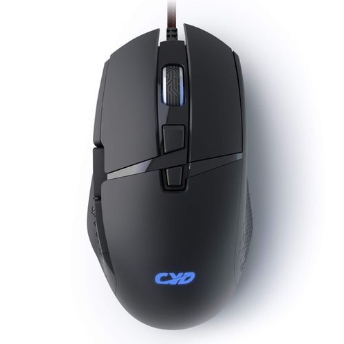 C309 Wired Gaming Mouse, Ergonomic Computer Mouse with RGB Backlight, Adjustable DPI UP to 7200, 8 Programmable Buttons, PC Gaming Mice 1.6M USB Cable Mouse Gamer for Laptop/Windows/Mac