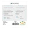 Navaris Bath Pillow for Head Neck Support - Small Anti-Slip Cushion for Pool, Hot Tub, Home Spa and Relaxation with 2 Suction Cups - White