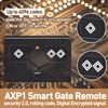 AXS1 Remote Transmitter Replacement for AXS1 Ghost Controls 3-Button Remote Transmitter for Automatic Gate Openers 3 Pack