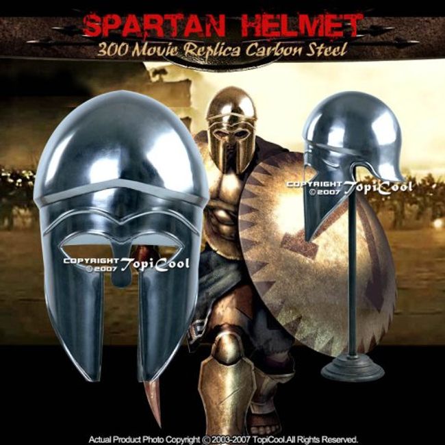 eTrading Medieval Spartan Greek Corinthian Helmet Costume Armor