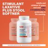 Rugby Stimulant Laxative Plus Stool Softener 1000 Tablets Docusate Sodium Sen...