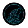 Howling Cute Wolf Fangs Wolfs Paws Ears Costume PopSockets Adhesive PopGrip