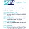 Epsoak Epsom Salt - 2 lbs. USP Magnesium Sulfate