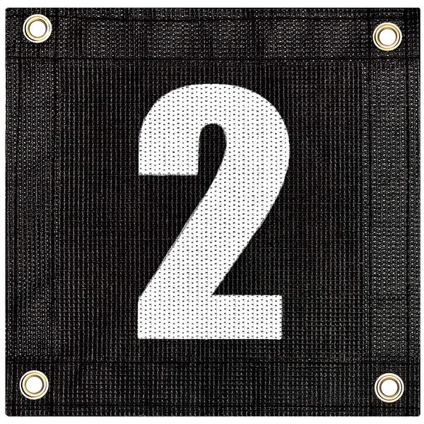 Tourna Windscreen Court Numbers - #2 Windscreen Court Numbers