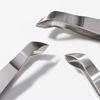 Silver Tweezer Cuticle Nipper Sharp Blades Stainless Steel Durable Easy Clean