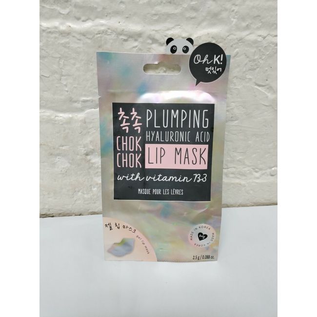 1 Oh K! Korean CHOK CHOK Plumping LIP MASK Hyaluronic Acid vit B3 GEL