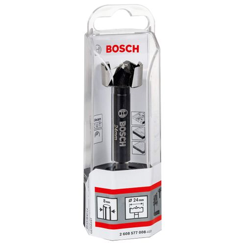 Bosch Professional Forstner Drill Bit (for Wood, Ø 24 mm, length 90 mm, drill accessories)