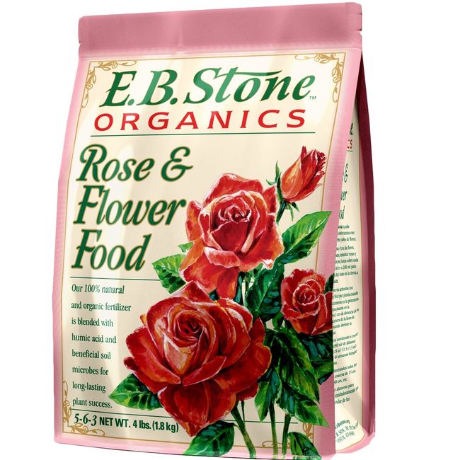 EB Stone Organic Rose and Flower Food 4 lb